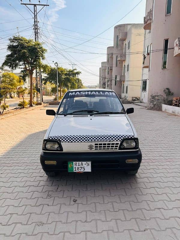 Suzuki Mehran VX 2008 urgent sale 5