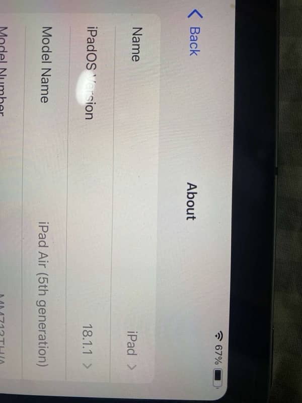 Ipad AIR 5th generation 256GB with box and charger Urgent sale! 4