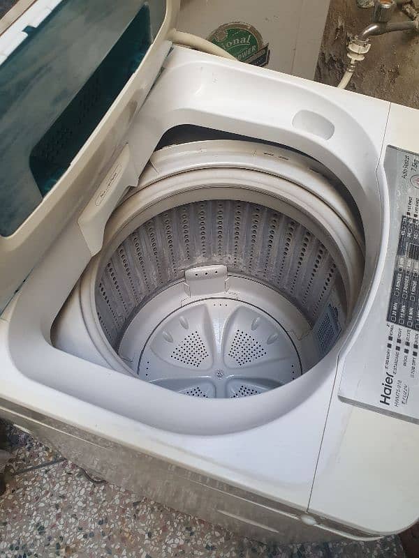 Haier Automatic washing machine 2