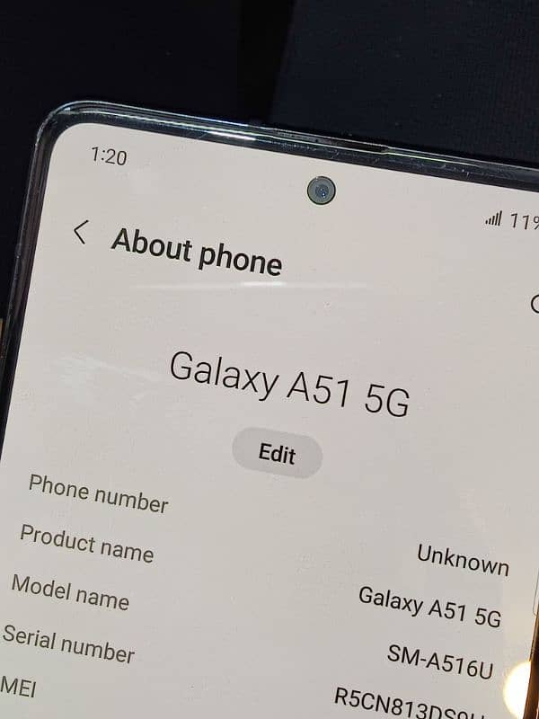 Samsung galaxy A 51 5g pta prove 2