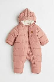 Woven Padded Snowsuit 0