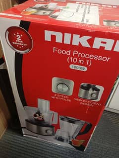 Nikai food processor (10 in 1)