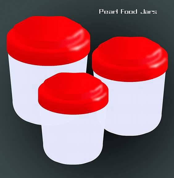 Food Jar Set 3 Pieces Molds for Sale 0