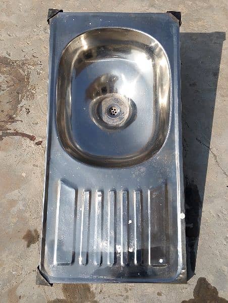 2 kitchen steel sink ,baisin for sale 3