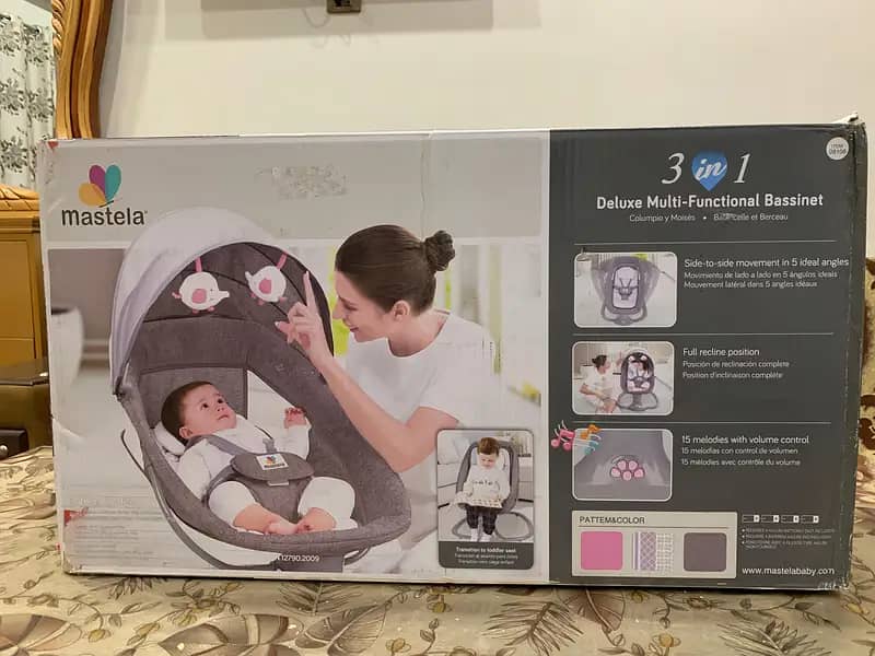 Mastela Baby Electric Swing 3 in 1 Brand New 0