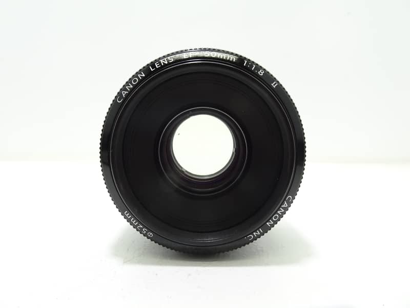 Canon EF 50mm f/1.8 STM Standard Prime Lens with both capes. 1