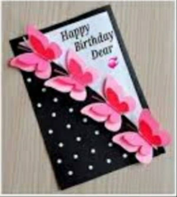 wall hanging things and birthday beautiful card 4