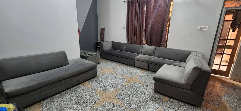 sofa set with dining table 0