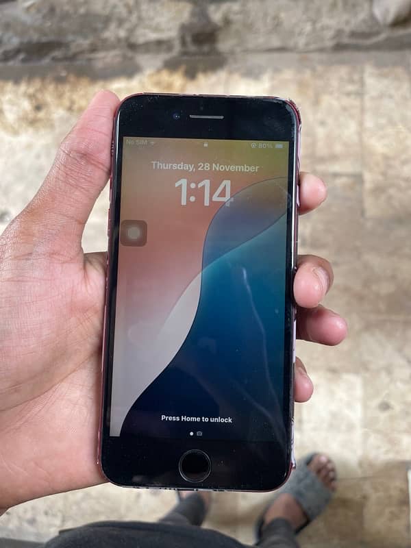 iPhone se2020 jv non active  2 64gb 10/9 bh%83 back crack hai all ok 0