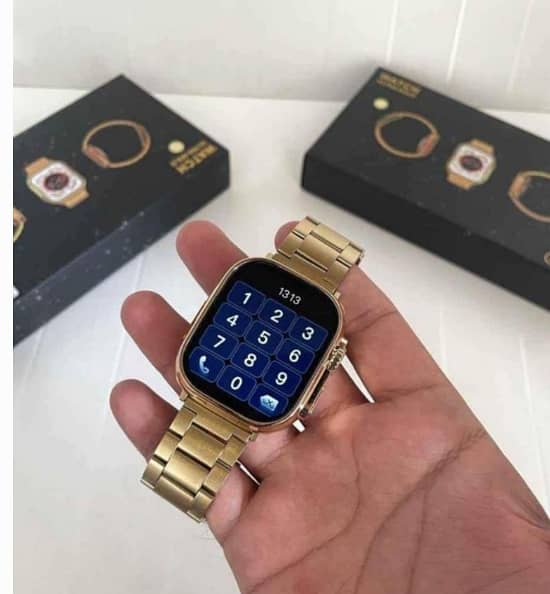 smart watch ultra gold 7