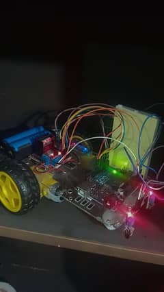 Bluetooth Arduino Based Line Following Robot / Bluetooth controlled