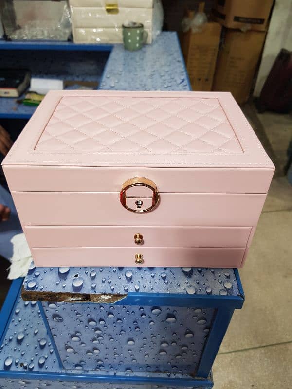 Jewellery box/beauty box/Makeup box/ imported 1pic/3pic set 12