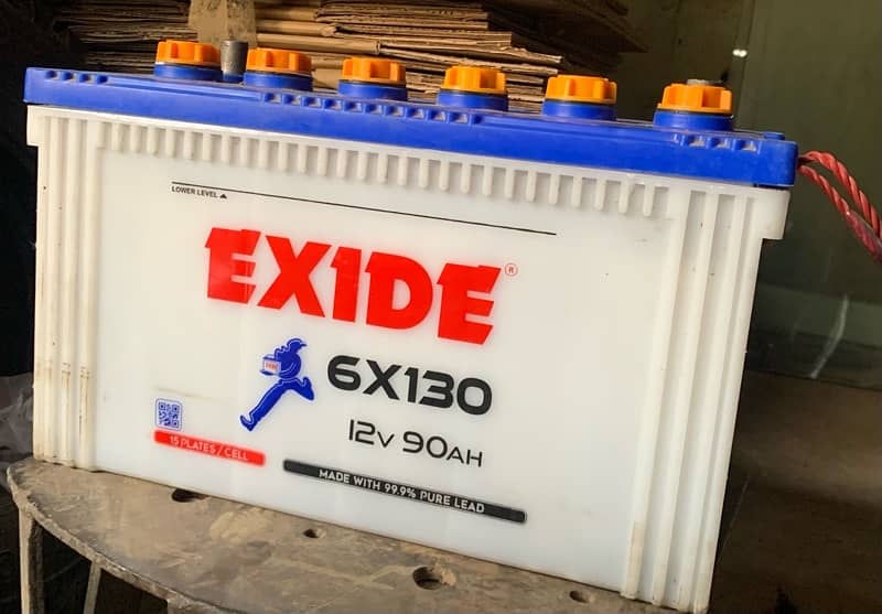 EXIDE 130 6X130 Full baukup brand new 0