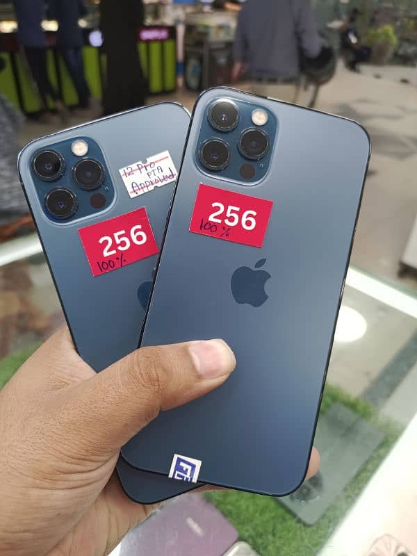 iphone 12 pro PTA Approved 256gb 0