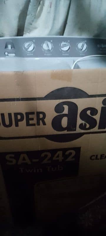 Super Asia Washing SA-242 Machine For Sell Only Serious Buyer Contact 4