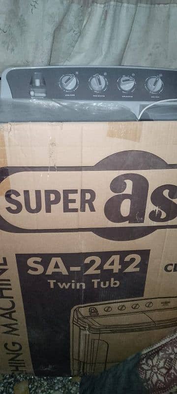 Super Asia Washing SA-242 Machine For Sell Only Serious Buyer Contact 5