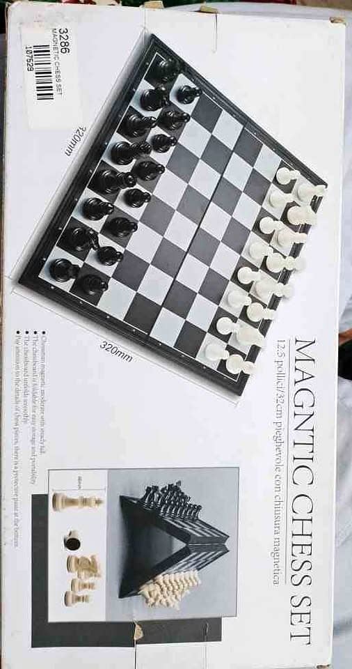 Luxurious Marble Design  Chess Magnetic Sets / Export Quality 6