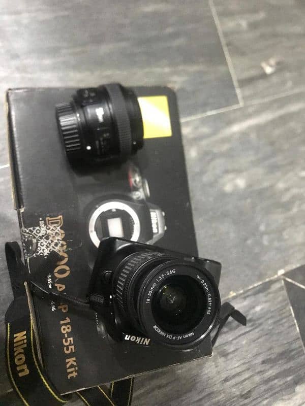 Nikon D3300 with 2 Lenses 0