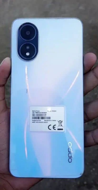 oppo a18 new condition 6th month warranty 6