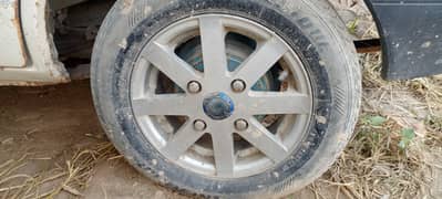 ALLoy rims with tyres