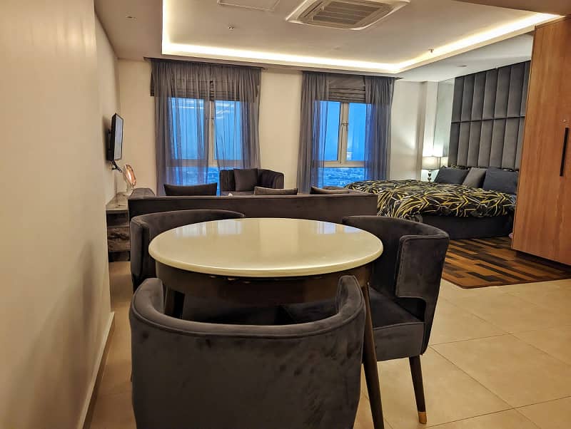 luxury stay Fully Furnished studio room Luxury Apartment For Rent 3