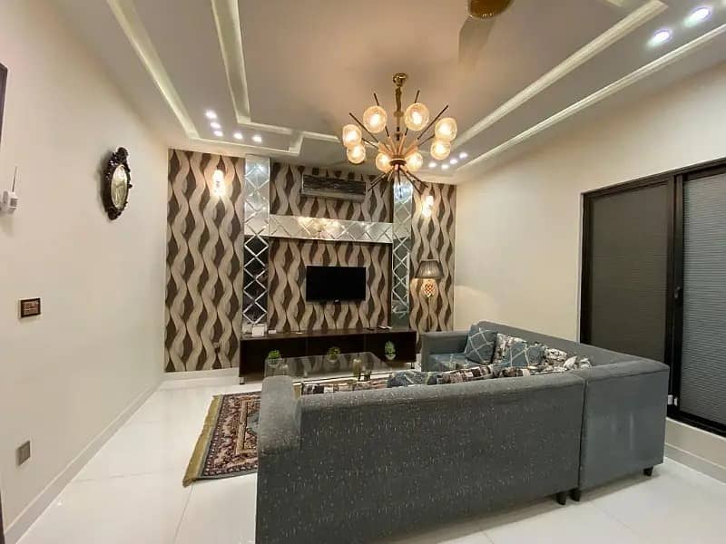 5 Marla Luxury Furnished Upper Portion Available For Rent In Bahria Town Lahore 8