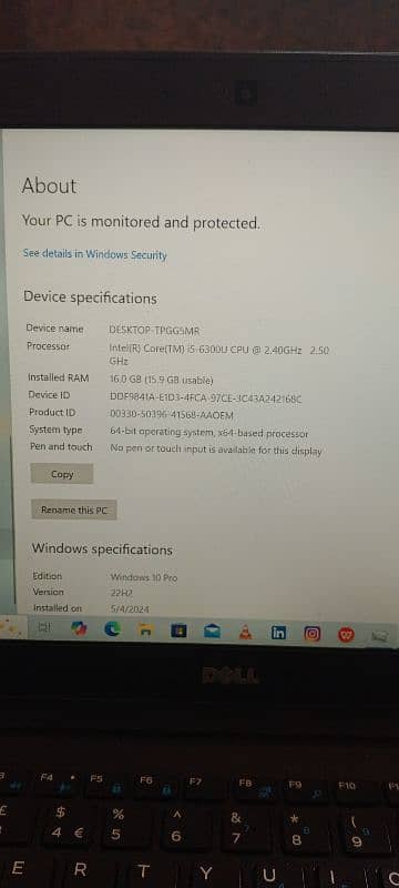 Dell E7470 for sale 3