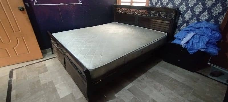 Double Bed with mattress 2