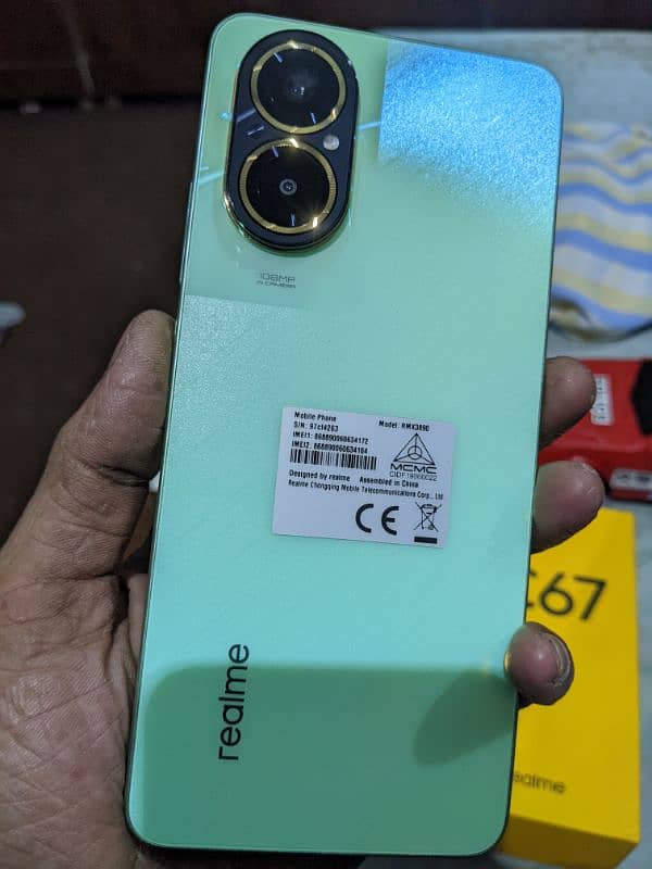 realme c67 8gbram 256gbrom non pta 7