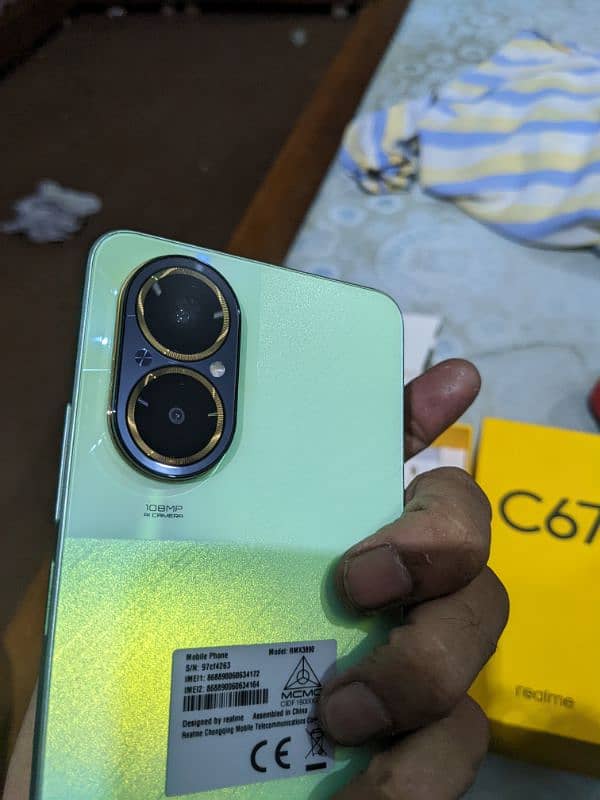 realme c67 8gbram 256gbrom non pta 9