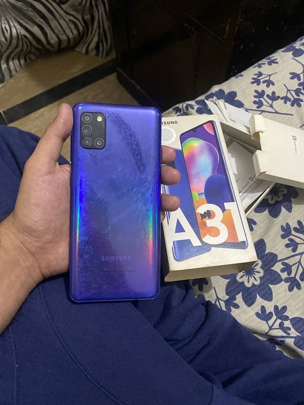 Samsung A31 4+4/128gb pta approved dual sim 0