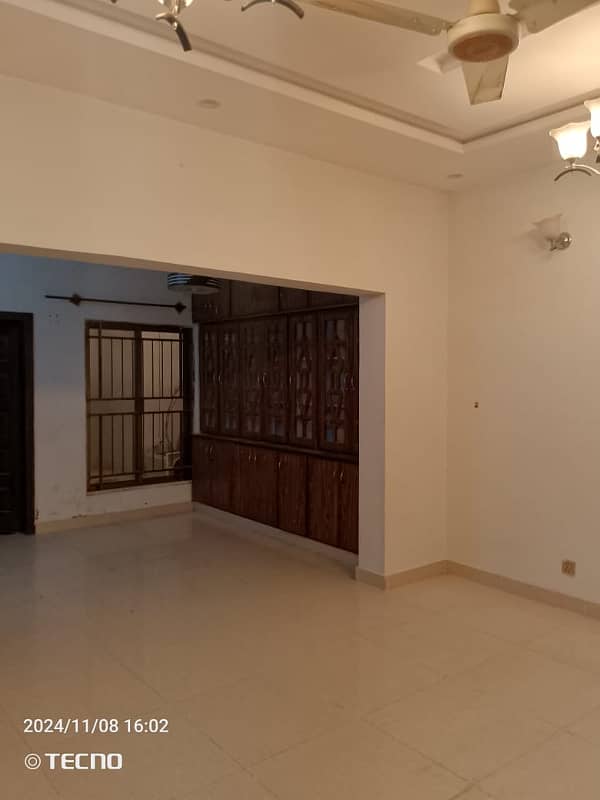 20marla 3beds DD TV lounge kitchen attached baths neat clean ground portion for rent in G 13 4 islamabad 3