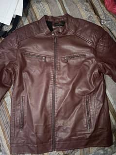 leather jacket Dark Brown