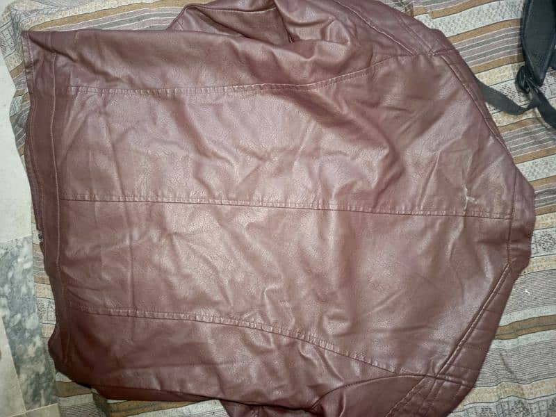 leather jacket Dark Brown 2