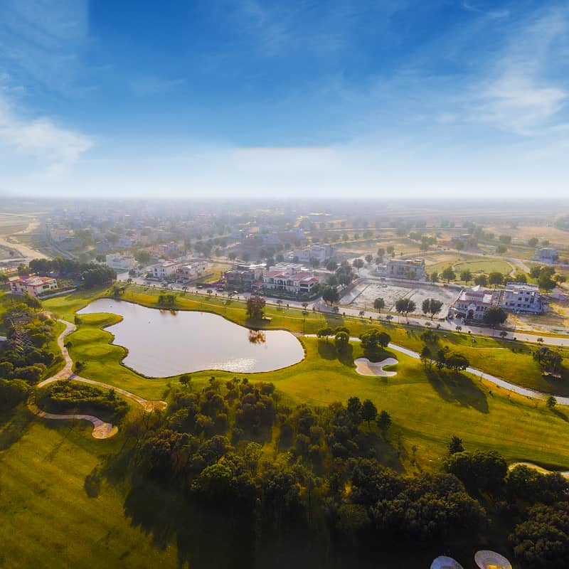 Backyard Golf View 4 Kanal Residential Plot For Sale In Lake City - Sector M-4 Golf View Lake City Lahore 5