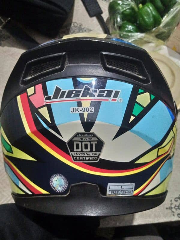 Good condition jekai helmet for sale urgent 2