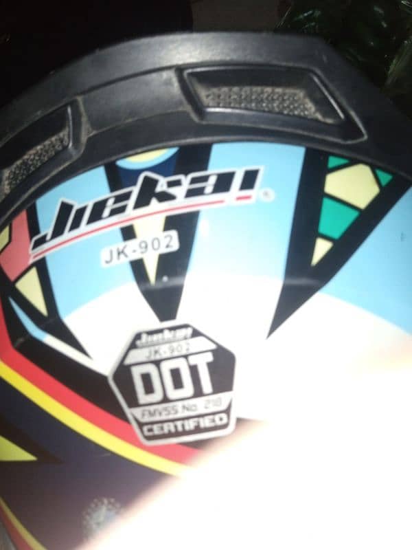 Good condition jekai helmet for sale urgent 3