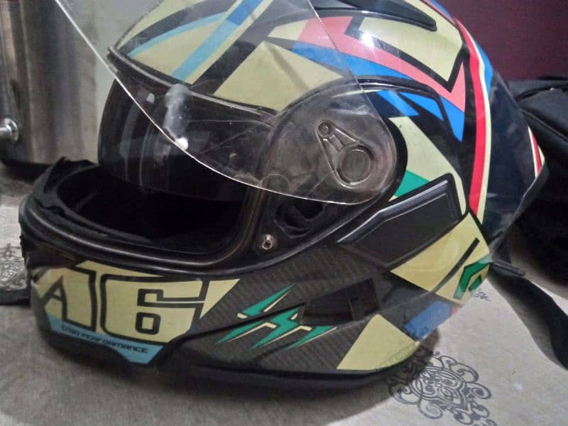 Good condition jekai helmet for sale urgent 4