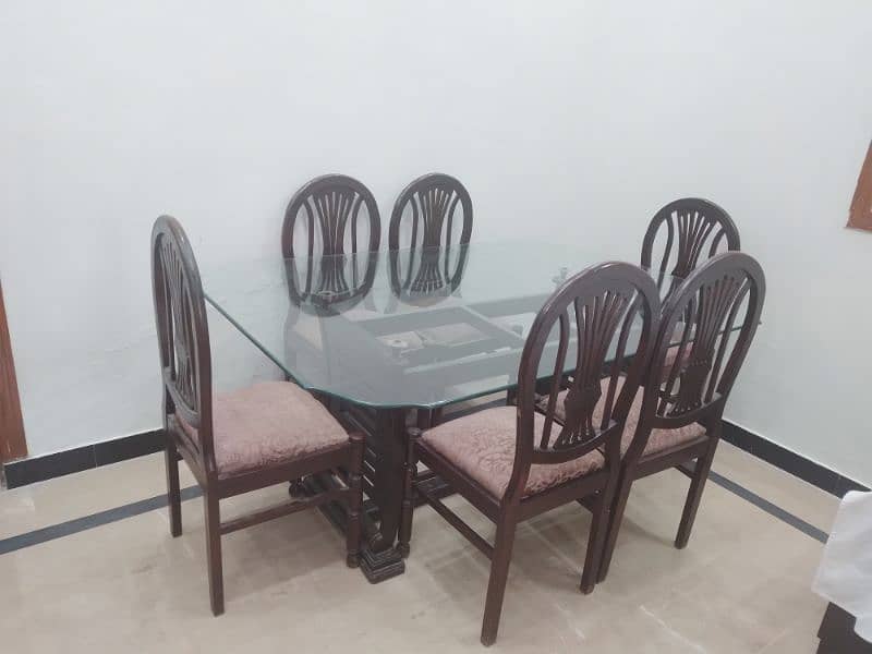 6 Chairs Dining Table 0