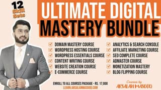 Ultimate Digital Mastery Course - 12 Skillset Course