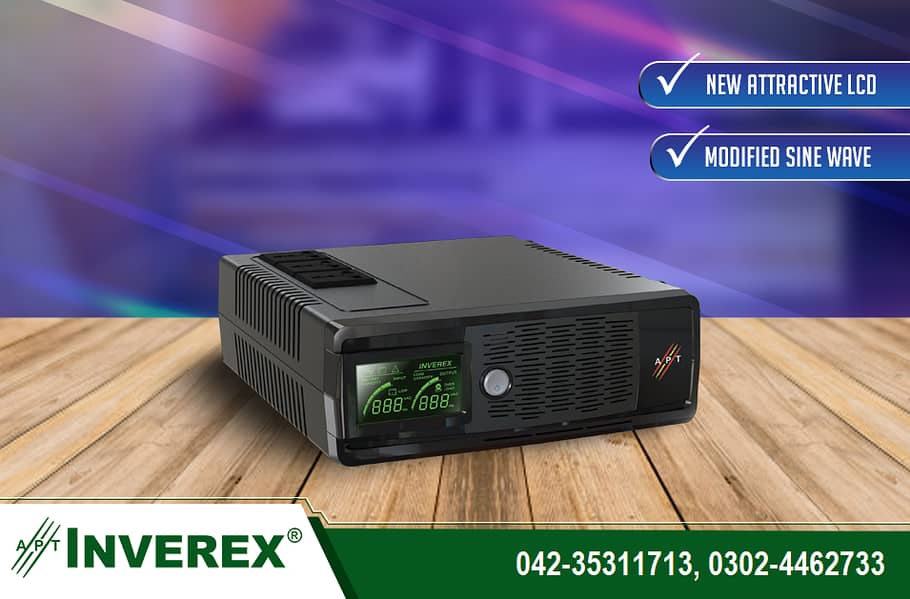 Inverex 1200 VA UPS suitable for 4Fans and 20Lights - 1Year Warranty 0