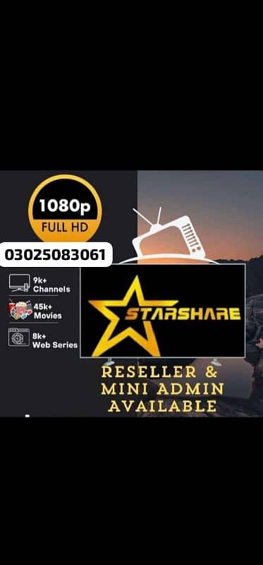 IPTV | Opplex Tv | Geo TV | B1G |  Sharestar | 4k. 03025083061 0