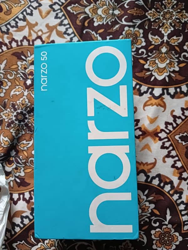 realme narzo 50 4gp 128gp non Pta with box  contact. 03167401665 1