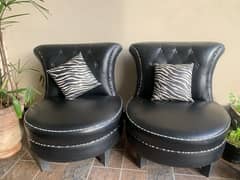 slightly used sofa set in great condition