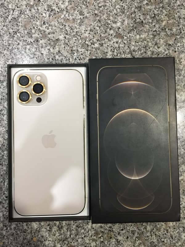 iPhone 12 pro max Pta Approved with box 7