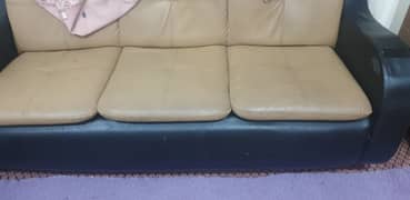 leather sofa