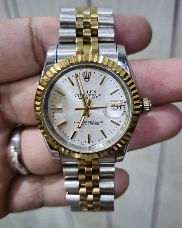 Rolex datejust Two tone jubilee chain Automatic 5