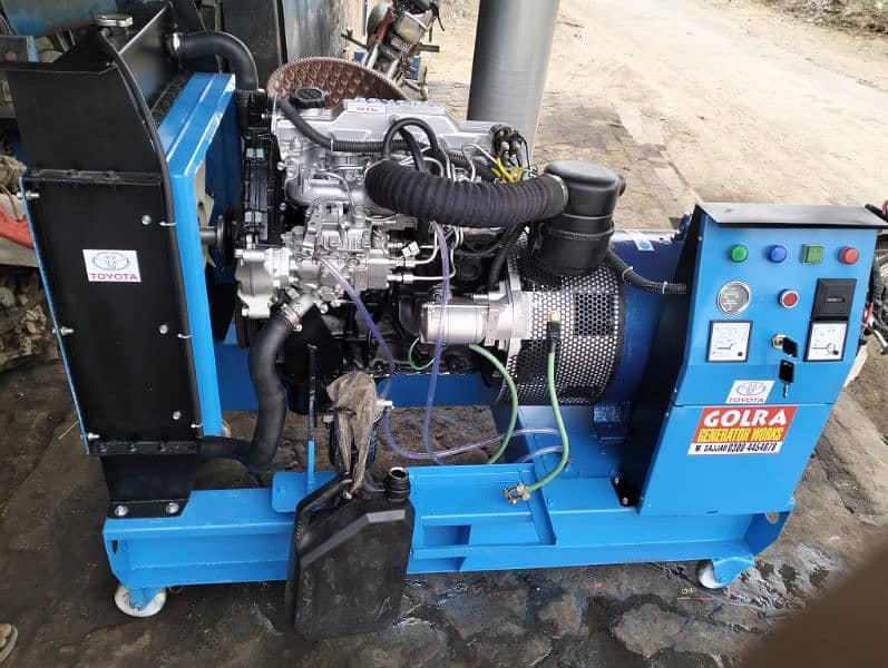 20kva diesel generator Toyota 2D engine 2000cc sound proof gas patrol 8