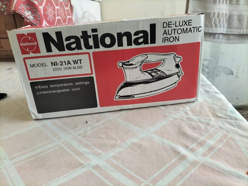 just 3 dayz used national iron 0