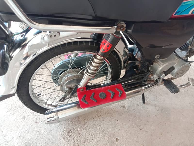 ZXMCO 70 cc bike for urgent sale 7